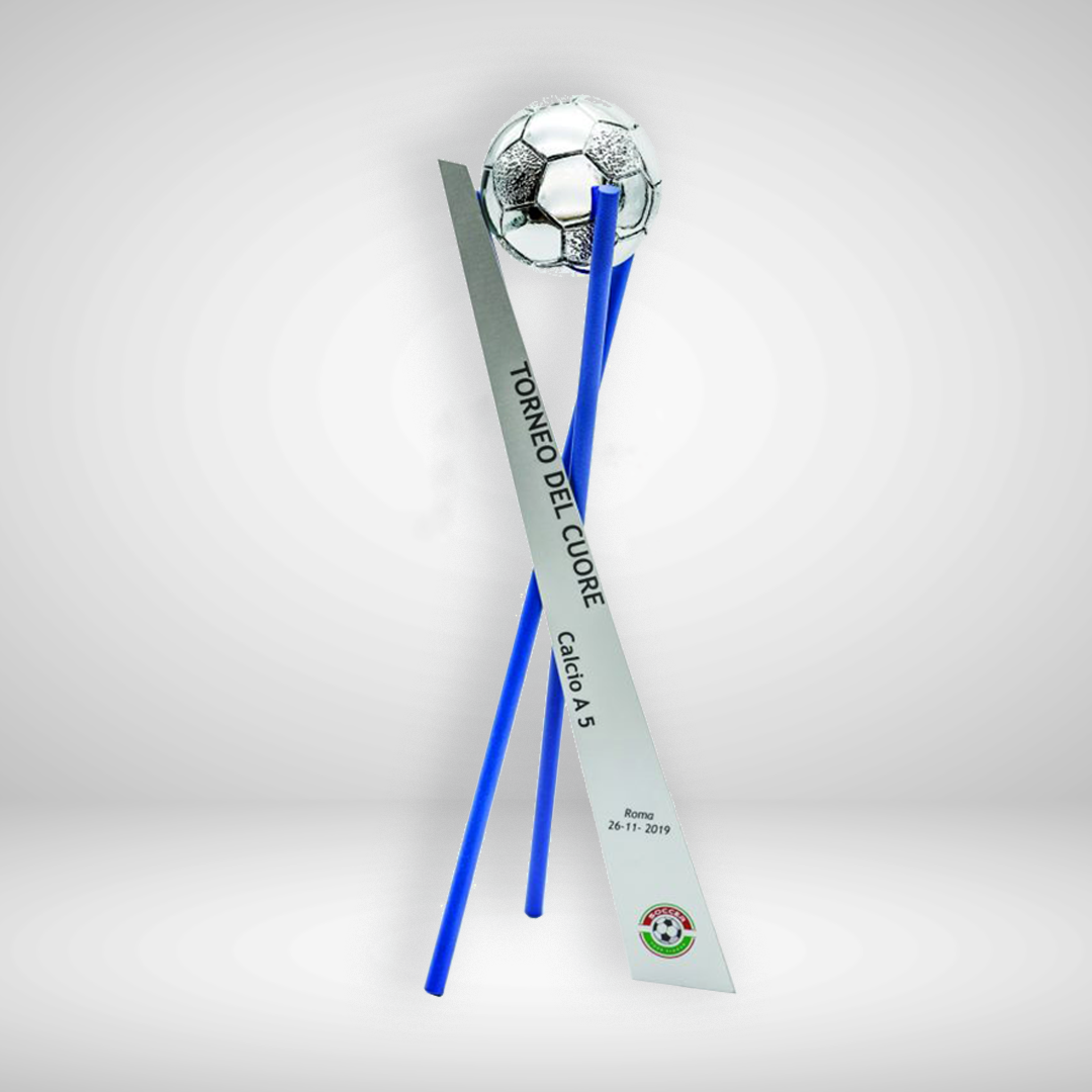 Trophée Métal Foot Cuore