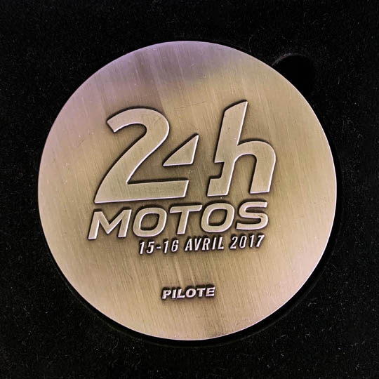 Médaille Métal - 24H