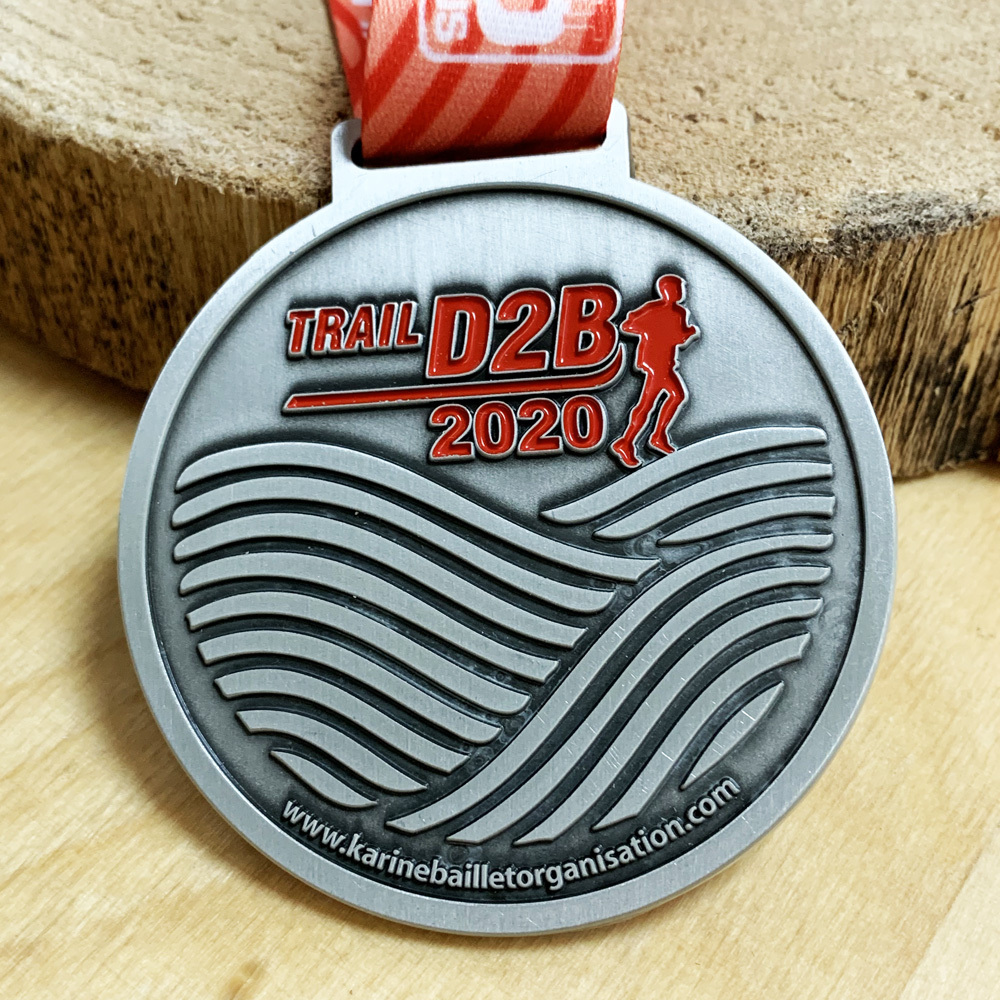 Médaille Métal Trail - D2B