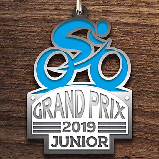 Médaille Métal Cyclisme - Grand Prix