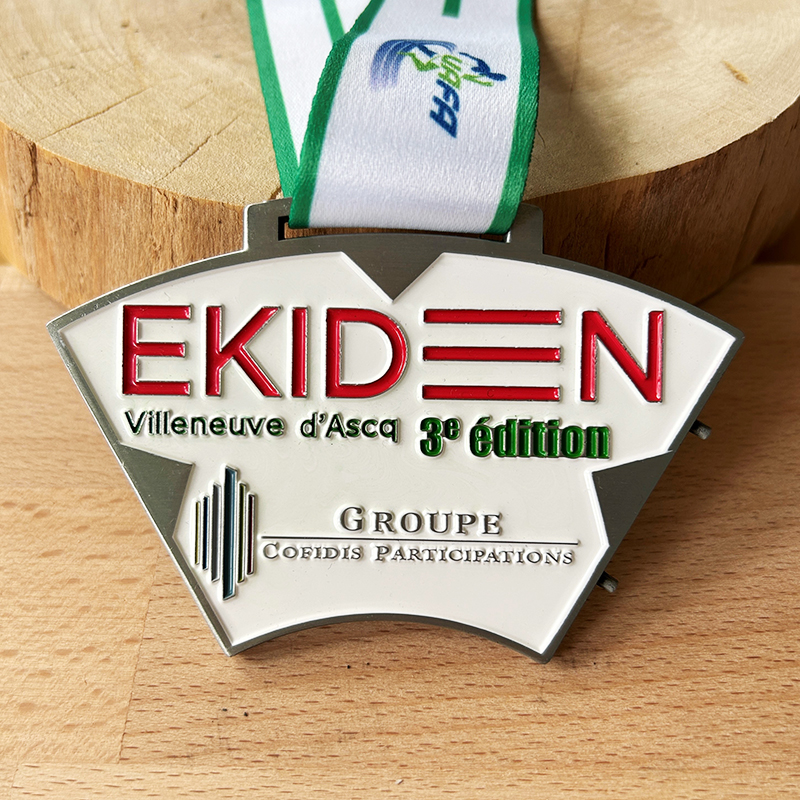 Médaille Métal - Ekiden Villeneuve d'Ascq