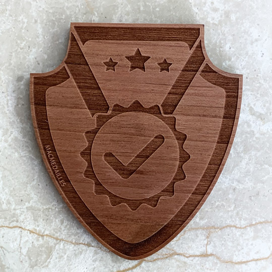 Médaille en Bois - Eurovia