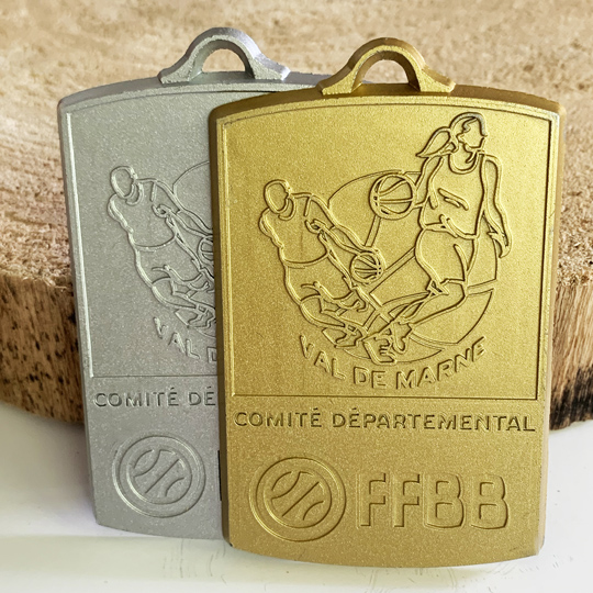 Médaille Métal - FFBB