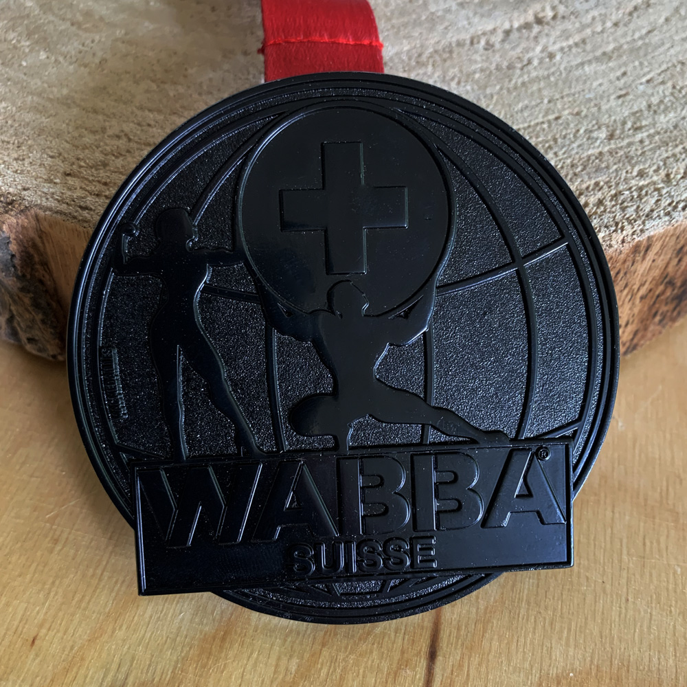 Médaille Métal - Wabba Noir