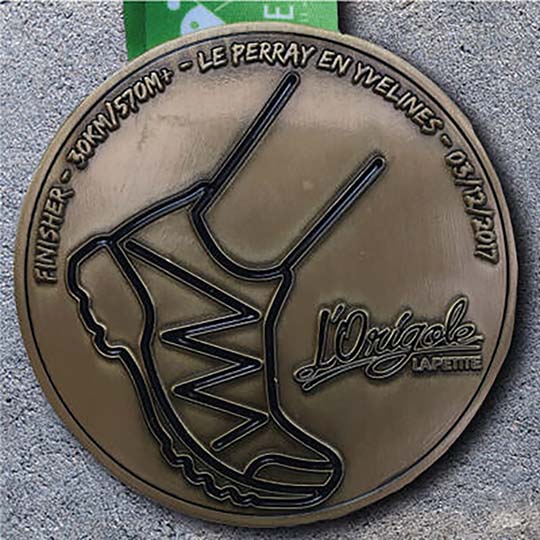 Médaille Métal Finisher - L'Origole