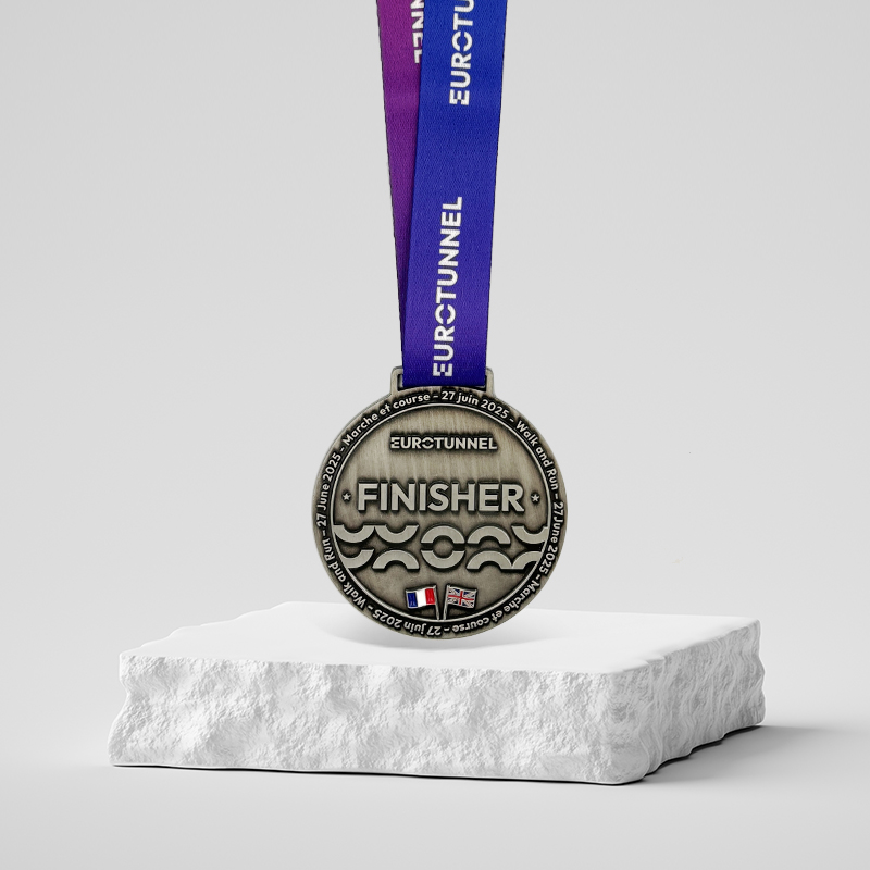 Médaille personnalisé sur mesure - EuroTunnel 2025