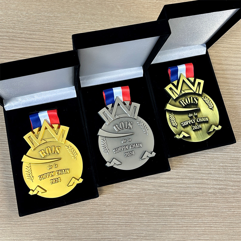 Médaille personnalisée sur mesure métal - Supply chain