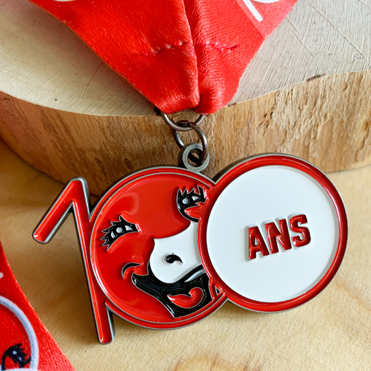 Médaille Métal - Vache qui rit