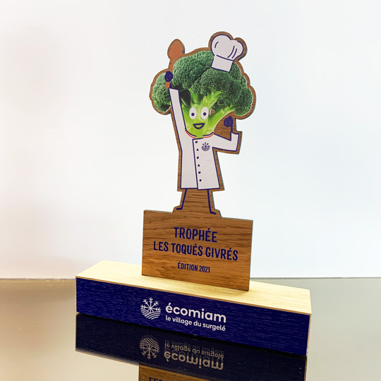 Trophée Bois - Ecomiam