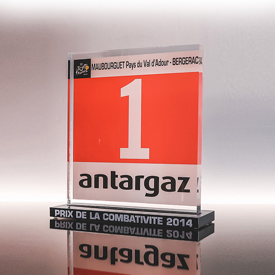 Trophée Plexiglass - Combativité Tour de France