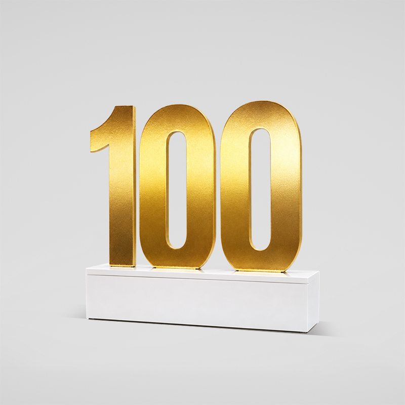 Trophée Métal - 100