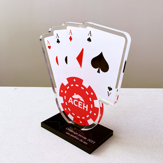 Trophée Plexiglass - Aceh