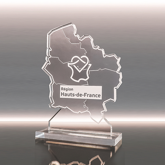 Trophée Plexiglass - Région