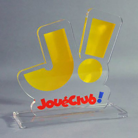 Trophée Plexiglass Personnalisé - J