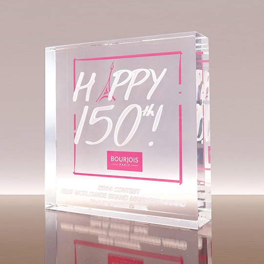 Trophée Verre Optique Bloc 2D - Bourjois