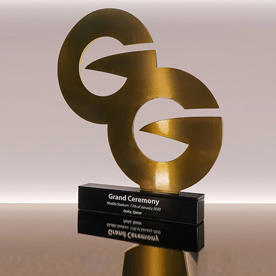 Trophée métal - G