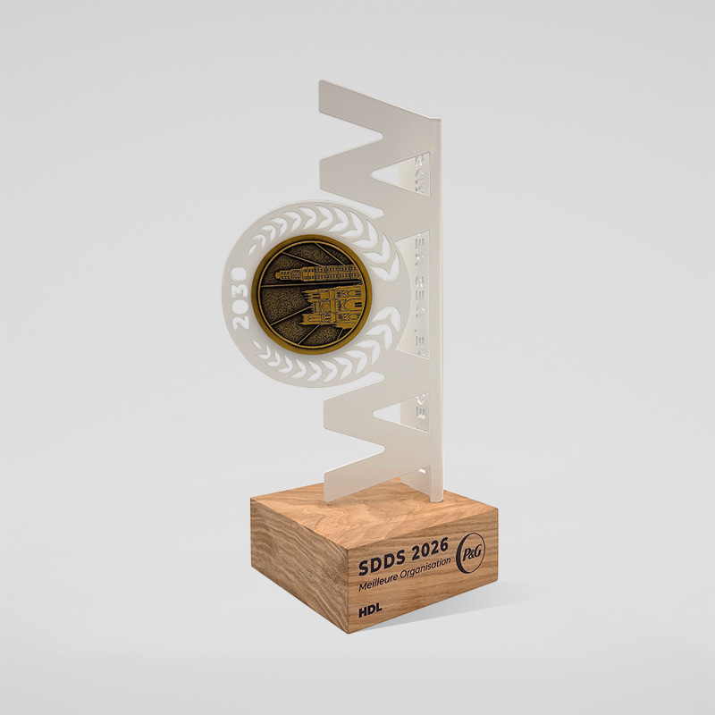 Trophée sur mesure métal - SDDS 2026 P&G
