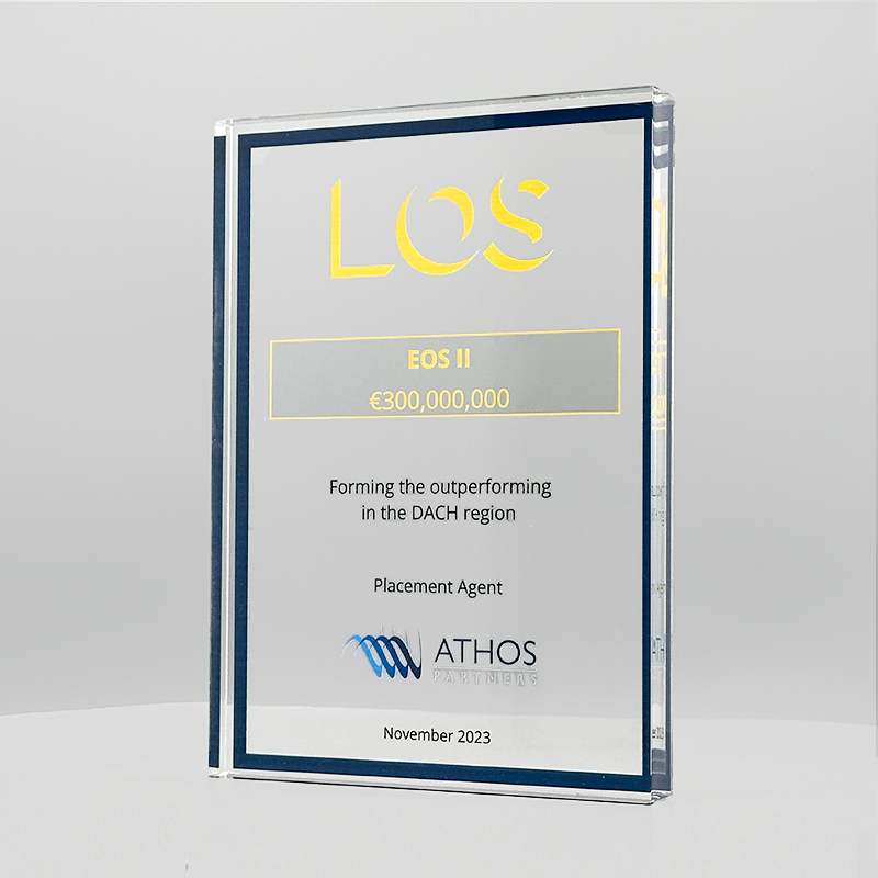 Trophée Tombstone sur mesure acrylique - Athos