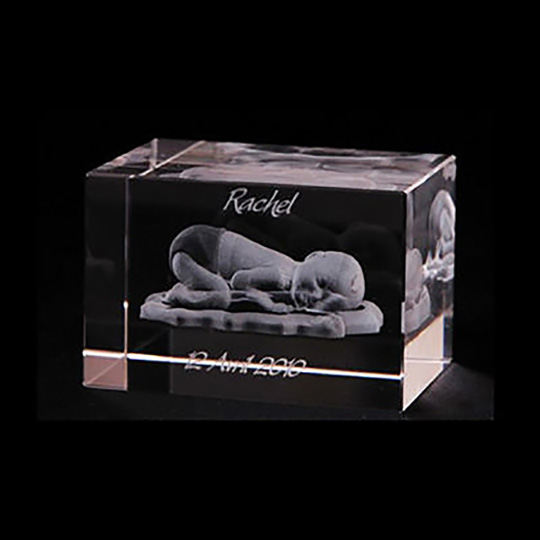 Trophée Verre personnalisé 3D et 2D - Bébé